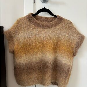 Ombré knit sweater